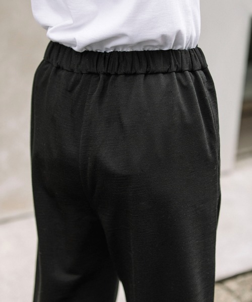 Munich(ミューニック)の「アクリルウールコンプレッションジャージワイドパンツ(その他パンツ・レディース・ブラック/ベージュ・S/M/XS)」の22枚目の写真