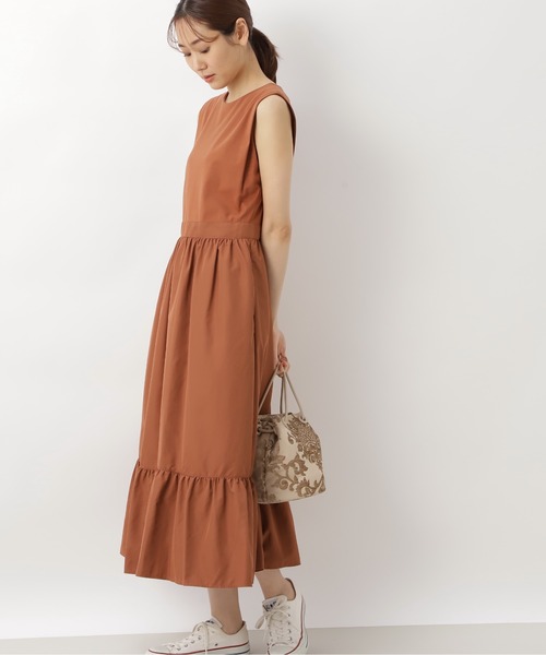 【美品】NATURAL BEAUTY BASIC ティアード ワンピース Vネックティアードワンピース | NATURAL BEAUTY BASIC