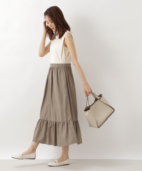 ナチュラルビューティーベーシック ワンピース☺︎ 新品 ツイード