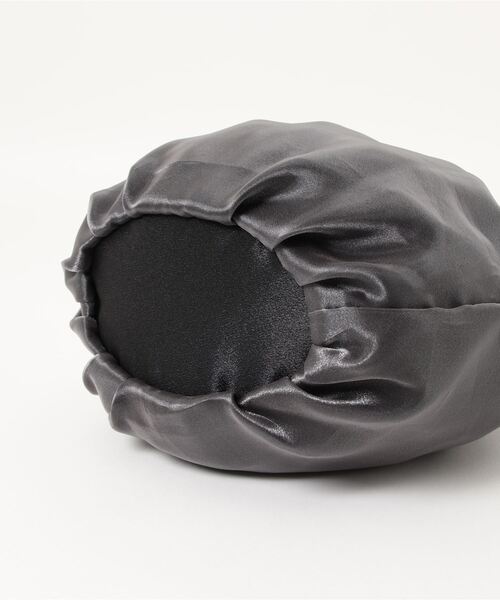 TINA:JOJUN(ティーナジョジュン)の「シアー ポーチバック TINA:JOJUN(ハンドバッグ・レディース・ピンク/チャコール・F)」の5枚目の写真