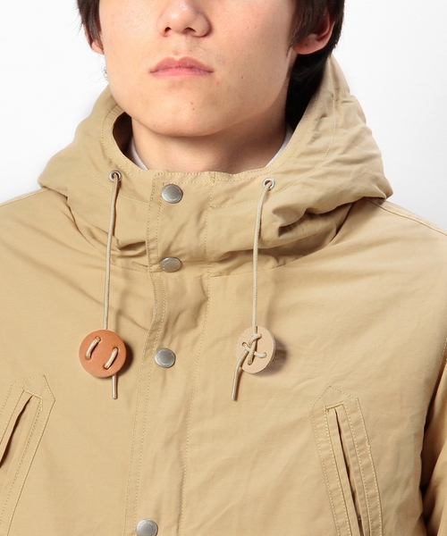 coen（コーエン）の「裏ボアマリンパーカー（マウンテンパーカー・メンズ・ネイビー/ベージュ・MEDIUM/LARGE/X-LARGE/SMALL）」の16枚目の写真