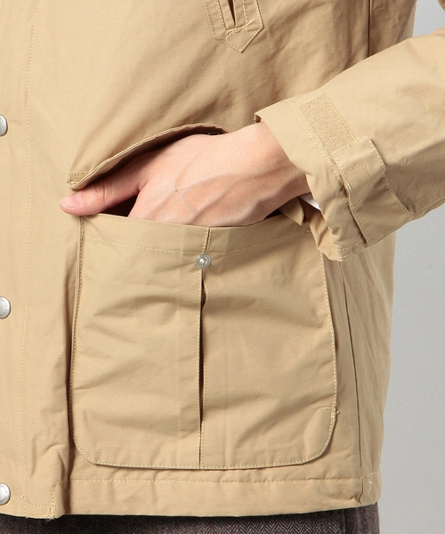 coen（コーエン）の「裏ボアマリンパーカー（マウンテンパーカー・メンズ・ネイビー/ベージュ・MEDIUM/LARGE/X-LARGE/SMALL）」の8枚目の写真