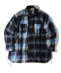 SUGAR CANE × BEAMS / 別注 Crazy Flannel Cheak Shirt