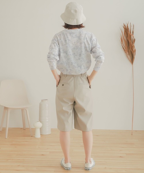 SENSE OF PLACE by URBAN RESEARCH（センスオブプレイスバイアーバンリサーチ）の「タイダイロングTシャツ（Tシャツ/カットソー・レディース・ベージュ系その他/パープル系その他・ONE）」の19枚目の写真