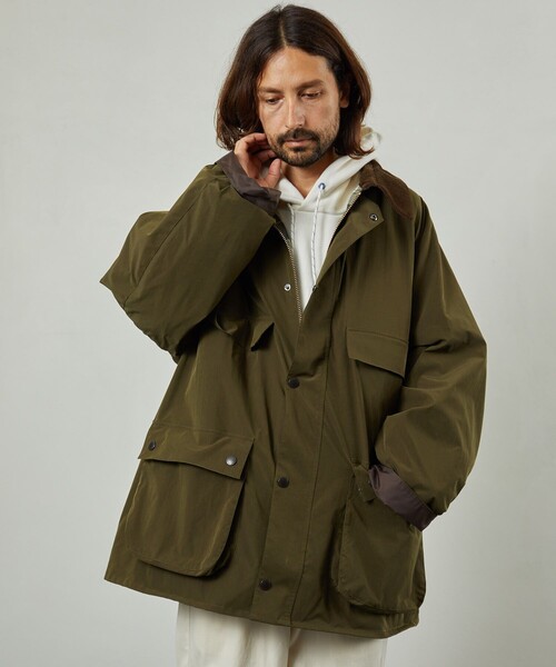 Barbour（バブアー）の「BARBOUR/バブアー 別注 1986 BEDALE WITH FOOD/ビデイル フード付き（ブルゾン・メンズ・ブラック/カーキ/ネイビー・50/52）」の10枚目の写真