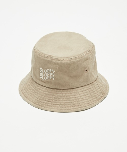 WHO'S WHO gallery(フーズフーギャラリー)の「【SLOPPY/スロッピー】バケハ(ハット・レディース・ブラック/グリーン/ベージュ・FREE)」の19枚目の写真