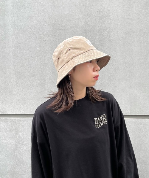 WHO'S WHO gallery(フーズフーギャラリー)の「【SLOPPY/スロッピー】バケハ(ハット・レディース・ブラック/グリーン/ベージュ・FREE)」の10枚目の写真