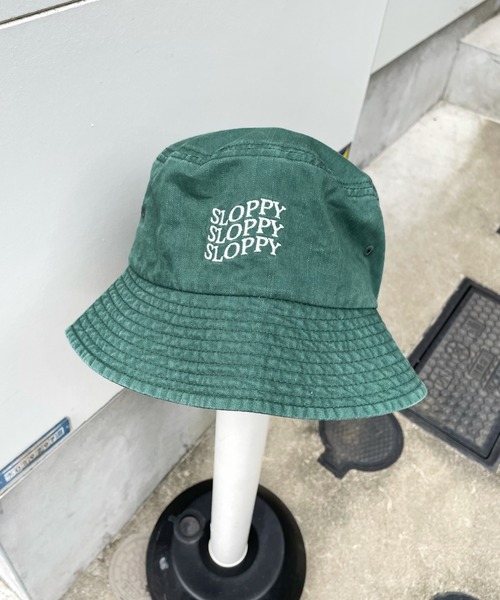 WHO'S WHO gallery(フーズフーギャラリー)の「【SLOPPY/スロッピー】バケハ(ハット・レディース・ブラック/グリーン/ベージュ・FREE)」の4枚目の写真
