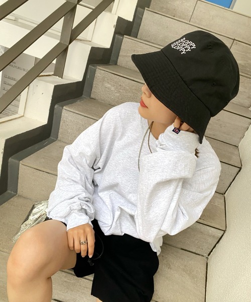 WHO'S WHO gallery(フーズフーギャラリー)の「【SLOPPY/スロッピー】バケハ(ハット・レディース・ブラック/グリーン/ベージュ・FREE)」の8枚目の写真