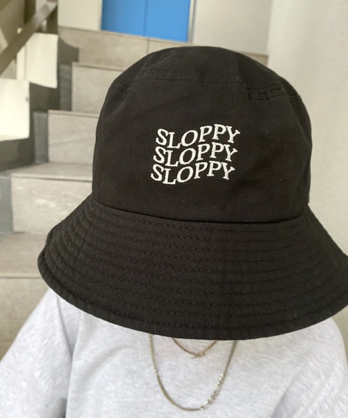 WHO'S WHO gallery(フーズフーギャラリー)の「【SLOPPY/スロッピー】バケハ(ハット・レディース・ブラック/グリーン/ベージュ・FREE)」の18枚目の写真