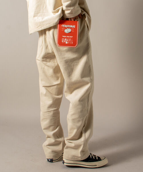 FREDY MAC(フレディーマック)の「【WEB限定】【FREDYMAC/フレディマック】コーデュロイ シェフカラーパンツ(その他パンツ・メンズ・ブラック/ピンク/イエロー/グリーン/ライトグリーン/アイボリー・SMALL/MEDIUM/LARGE)」の2枚目の写真