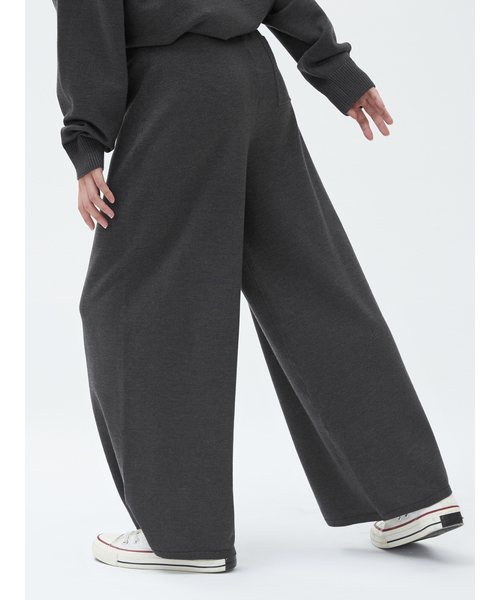 GAP（ギャップ）の「ニット プルオン ワイドレッグパンツ（その他パンツ・レディース・その他/グレー系その他2/グレー系その他・S/XS/M/XXS/L）」の20枚目の写真