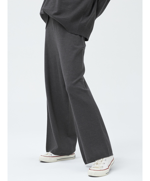 GAP（ギャップ）の「ニット プルオン ワイドレッグパンツ（その他パンツ・レディース・その他/グレー系その他2/グレー系その他・S/XS/M/XXS/L）」の21枚目の写真