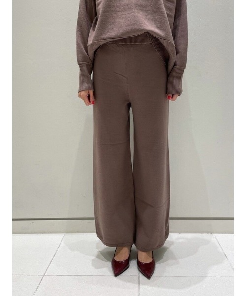 GAP（ギャップ）の「ニット プルオン ワイドレッグパンツ（その他パンツ・レディース・その他/グレー系その他2/グレー系その他・S/XS/M/XXS/L）」の8枚目の写真