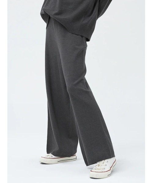 GAP（ギャップ）の「ニット プルオン ワイドレッグパンツ（その他パンツ・レディース・その他/グレー系その他2/グレー系その他・S/XS/M/XXS/L）」の17枚目の写真