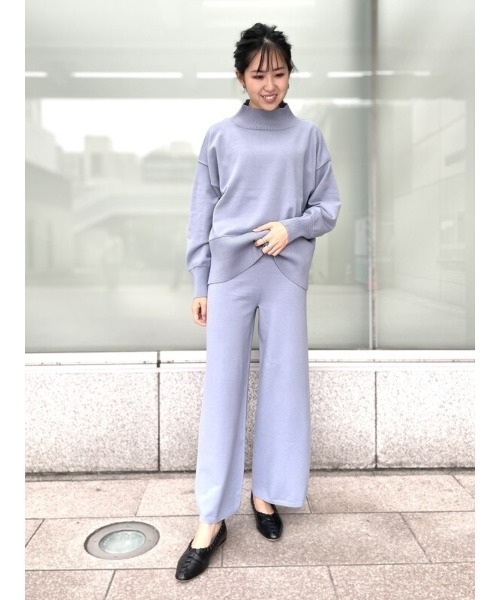 GAP（ギャップ）の「ニット プルオン ワイドレッグパンツ（その他パンツ・レディース・その他/グレー系その他2/グレー系その他・S/XS/M/XXS/L）」の14枚目の写真