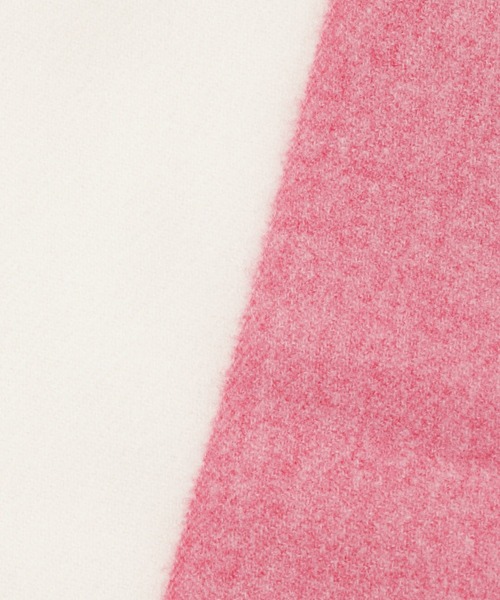 niko and...(ニコアンド)の「オリジナルメランジ風ストール(ストール/ショール・レディース・ホワイト/ライトグレー/モカ/ベージュ/グリーン/イエロー/ピンク・0)」の14枚目の写真