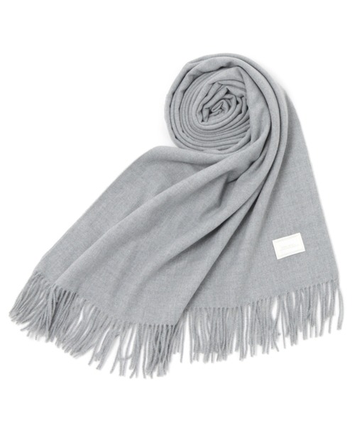 niko and...(ニコアンド)の「オリジナルメランジ風ストール(ストール/ショール・レディース・ホワイト/ライトグレー/モカ/ベージュ/グリーン/イエロー/ピンク・0)」の21枚目の写真