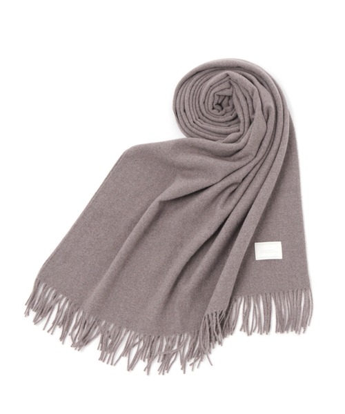 niko and...(ニコアンド)の「オリジナルメランジ風ストール(ストール/ショール・レディース・ホワイト/ライトグレー/モカ/ベージュ/グリーン/イエロー/ピンク・0)」の20枚目の写真