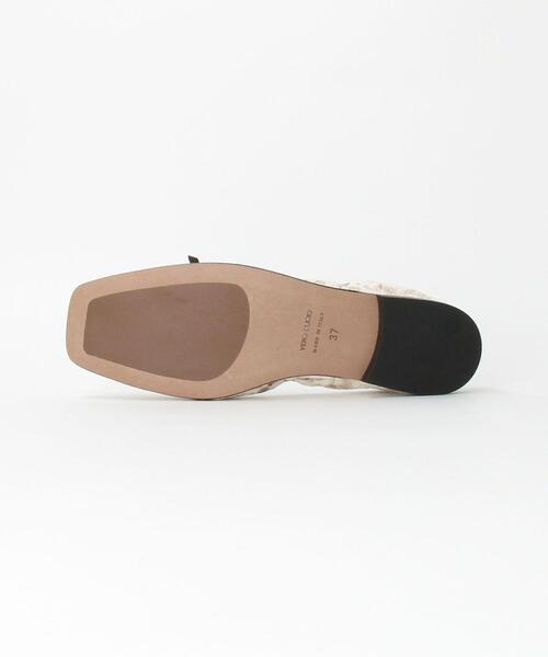 K.Spin(ケースピン)の「<K.Spin(ケースピン)> スクエア フラット シューズ パイソン(バレエシューズ・レディース・その他1・38/36/37)」の3枚目の写真