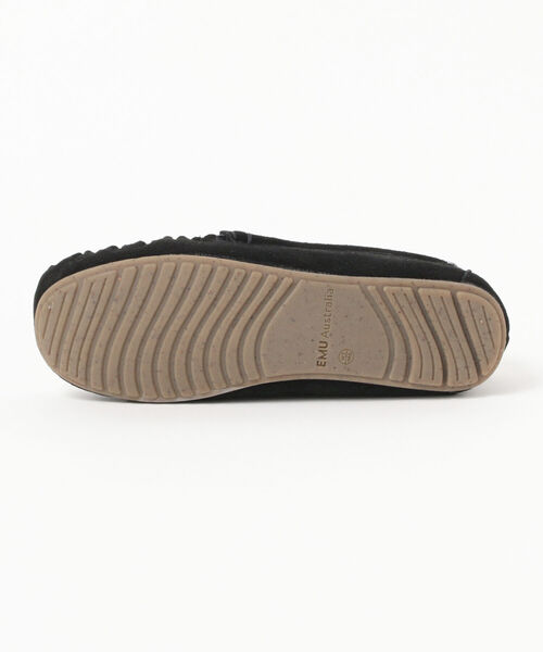 B:MING by BEAMS（ビーミングバイビームス）の「EMU Australia / ケアンズ モカシンシューズ（スリッポン・レディース・ブラック/ベージュ・7/8/6）」の5枚目の写真
