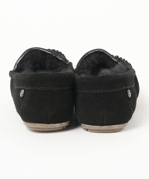 B:MING by BEAMS（ビーミングバイビームス）の「EMU Australia / ケアンズ モカシンシューズ（スリッポン・レディース・ブラック/ベージュ・7/8/6）」の7枚目の写真
