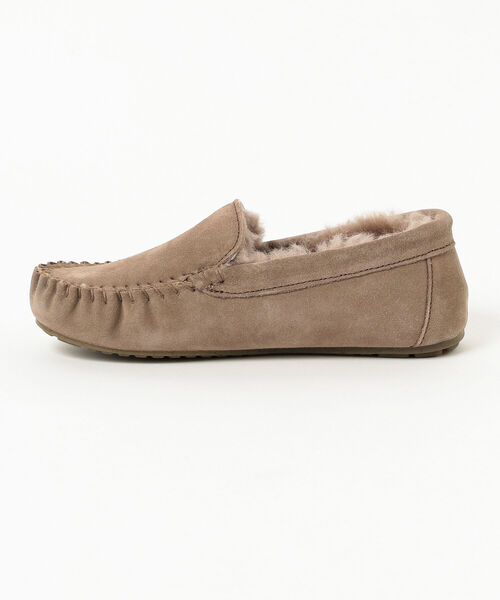 B:MING by BEAMS（ビーミングバイビームス）の「EMU Australia / ケアンズ モカシンシューズ（スリッポン・レディース・ブラック/ベージュ・7/8/6）」の9枚目の写真