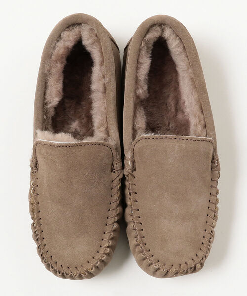 B:MING by BEAMS（ビーミングバイビームス）の「EMU Australia / ケアンズ モカシンシューズ（スリッポン・レディース・ブラック/ベージュ・7/8/6）」の11枚目の写真