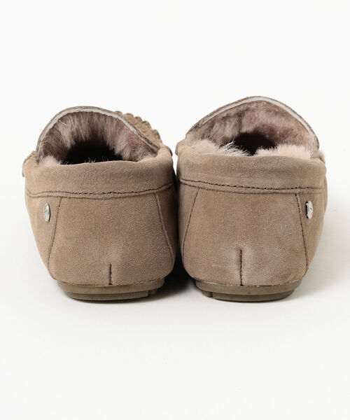 B:MING by BEAMS（ビーミングバイビームス）の「EMU Australia / ケアンズ モカシンシューズ（スリッポン・レディース・ブラック/ベージュ・7/8/6）」の12枚目の写真