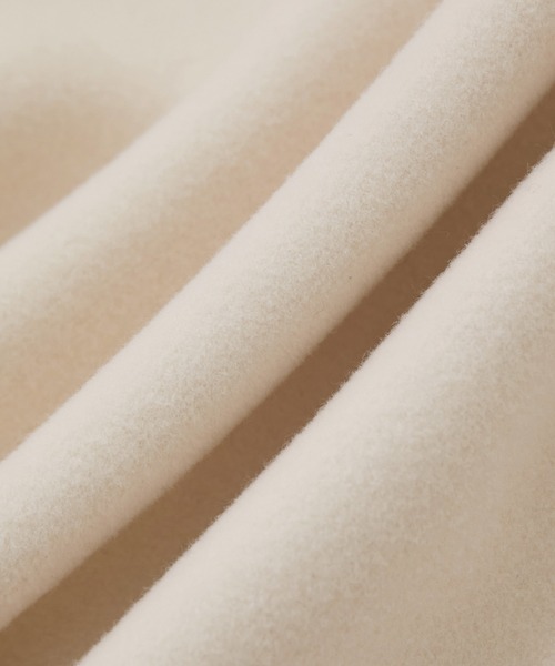 ROPE'（ロペ）の「【WEB限定】ストレッチウールリバーハーフコート