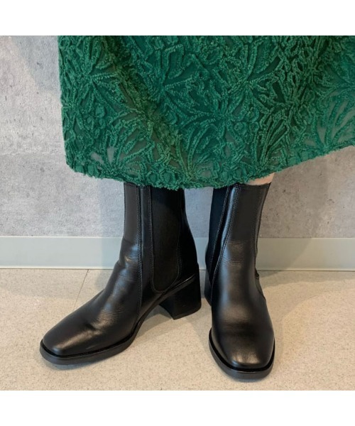 STILMODA（スティルモーダ）の「(STILMODA)サイドゴアブーツ（ブーツ・レディース・ブラウン/ブラック・38/36/37/39）」の2枚目の写真