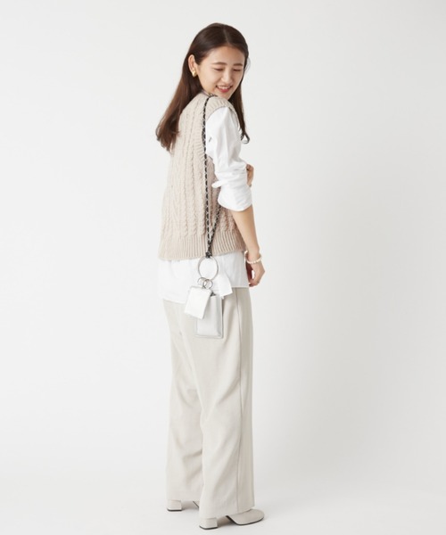 BIRTHDAY BAR（バースデイバー）の「【kolors like you】Kastaneコラボ　モバイル & カードケース ショルダー / カスタネ（スマホケース/カバー・レディース・シルバー/グリーン/アイボリー・フリー）」の15枚目の写真