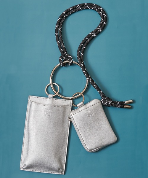 BIRTHDAY BAR（バースデイバー）の「【kolors like you】Kastaneコラボ　モバイル & カードケース ショルダー / カスタネ（スマホケース/カバー・レディース・シルバー/グリーン/アイボリー・フリー）」の18枚目の写真