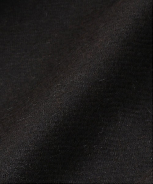 EDIFICE SELECT（エディフィスセレクト）の「【MARKAWARE / マーカウェア】NATURAL COLOR ALPACA ストール（マフラー・メンズ・ブラック/ブラウン/ブラウン系その他・FREE）」の9枚目の写真