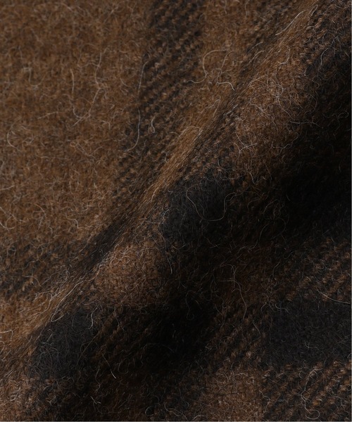 EDIFICE SELECT（エディフィスセレクト）の「【MARKAWARE / マーカウェア】NATURAL COLOR ALPACA ストール（マフラー・メンズ・ブラック/ブラウン/ブラウン系その他・FREE）」の7枚目の写真