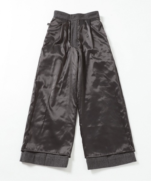 Spick & Span（スピックアンドスパン）の「#フランネル カーゴパンツ◆（カーゴパンツ・レディース・アイボリー/チャコールグレー・38/36/34）」の9枚目の写真