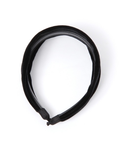 ALAND（エーランド）の「3.3Field Trip／VELVETヘアバンド　2257470（カチューシャ・レディース・ブラック・FREE）」の3枚目の写真