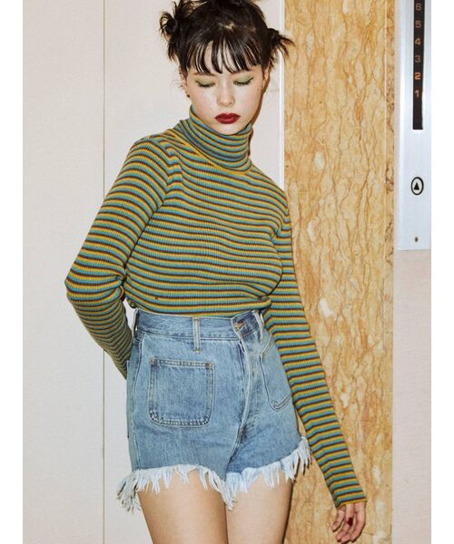 jouetie（ジュエティ）の「ベーシックタートルニット（ニット/セーター・レディース・その他2/ピンク/レッド/その他1/グリーン・MEDIUM）」の11枚目の写真