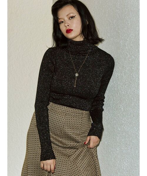 jouetie（ジュエティ）の「ベーシックタートルニット（ニット/セーター・レディース・その他2/ピンク/レッド/その他1/グリーン・MEDIUM）」の16枚目の写真