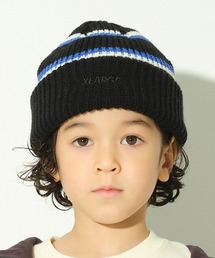 ラインニット帽