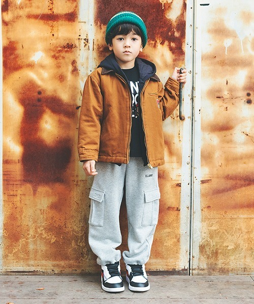 XLARGE KIDS（エクストララージキッズ）の「ラインニット帽（ニットキャップ/ビーニー・キッズ・ブラック/グリーン・FREE）」の14枚目の写真