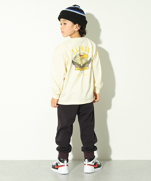 XLARGE KIDS（エクストララージキッズ）の「ラインニット帽（ニットキャップ/ビーニー・キッズ・ブラック/グリーン・FREE）」の12枚目の写真