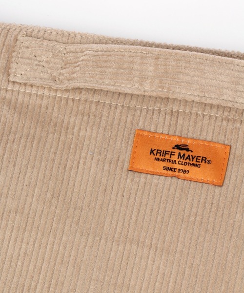 KRIFF MAYER（クリフメイヤー）の「【KRIFF MAYER（クリフメイヤー）】別注コーディロイショルダー（ショルダーバッグ・メンズ・ベージュ/ブラック・FREE）」の12枚目の写真