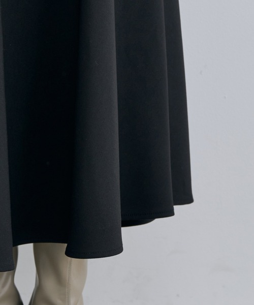 VIS（ビス）の「ひらっと揺れるマーメイドスカート（スカート・レディース・ブラック/ベージュ/イエロー・S/M）」の22枚目の写真