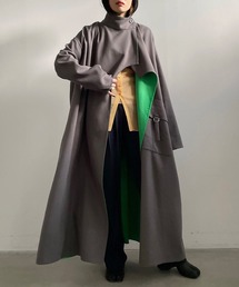 Ameri | REVERSIBLE STAND COLLAR COAT(その他アウター)
