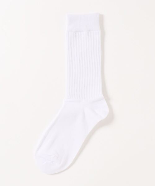 7316-White) REBEL8 ソックス 靴下 3足ワンセット ファッション