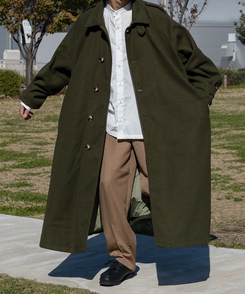 kutir（クティール）の「センタープレステーパードパンツ（スラックス・メンズ・ブラック/ダークブラウン/カーキ/オレンジ・SMALL/MEDIUM/LARGE）」の11枚目の写真