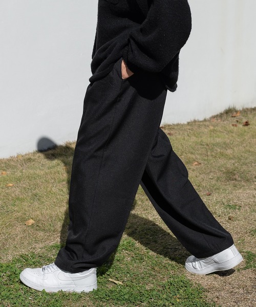 kutir（クティール）の「センタープレステーパードパンツ（スラックス・メンズ・ブラック/ダークブラウン/カーキ/オレンジ・SMALL/MEDIUM/LARGE）」の19枚目の写真