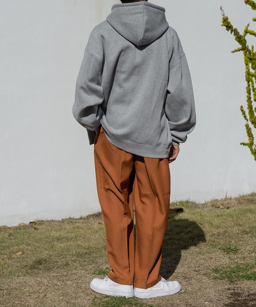 kutir（クティール）の「センタープレステーパードパンツ（スラックス・メンズ・ブラック/ダークブラウン/カーキ/オレンジ・SMALL/MEDIUM/LARGE）」の22枚目の写真