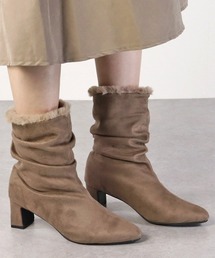 レディースのブーツ（ベージュ系・ファー）ファッション通販 - ZOZOTOWN